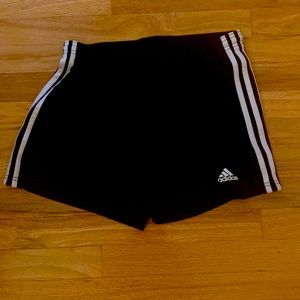 Women’s Black Adidas Athletic Shorts